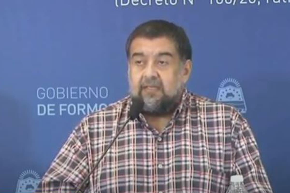 Jorge González, el ministro de Gobierno, Justicia, Seguridad y Trabajo de Formosa