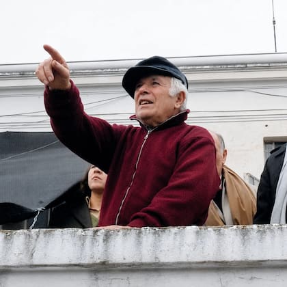 Jorge Julio López, durante un procedimiento judicial, en 2006