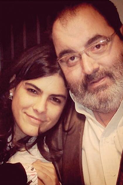 Jorge Lanata con Kiwita, exmujer, madre de su hija Lola e íntima amiga hasta el final