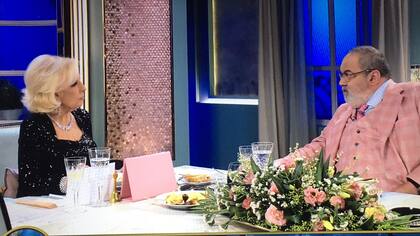 Jorge Lanata fue el único invitado al programa en el regreso de La noche de Mirtha