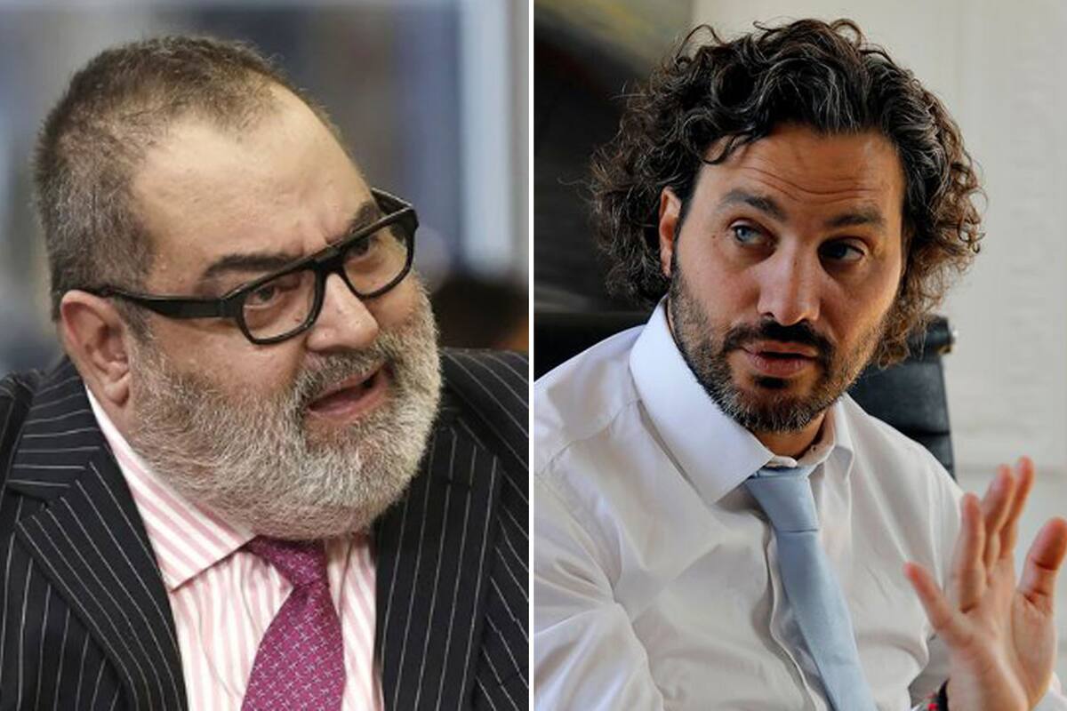 Jorge Lanata y Santiago Cafiero