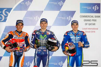 Jorge Lorenzo se quedó con la primera pole del año.jpg