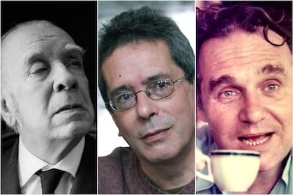 Jorge Luis Borges, César Aira y Federico Manuel Peralta Ramos, reunidos en la muestra de una nueva galería porteña