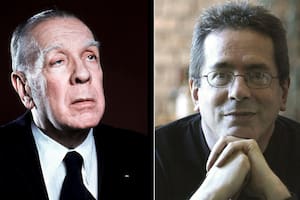 Jorge Luis Borges y Cesar Aira