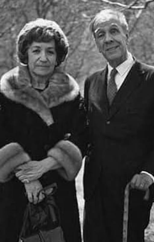 Jorge Luis Borges y Elsa Astete Millán, su primera esposa