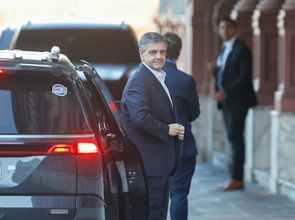 Jorge Macri, al ingresar a la Casa Rosada