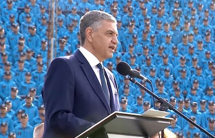 Jorge Macri apuntó contra la provincia de Buenos Aires durante la nueva promoción de la Policía de la Ciudad