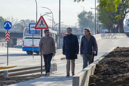Jorge Macri durante la presentación de la nueva colectora