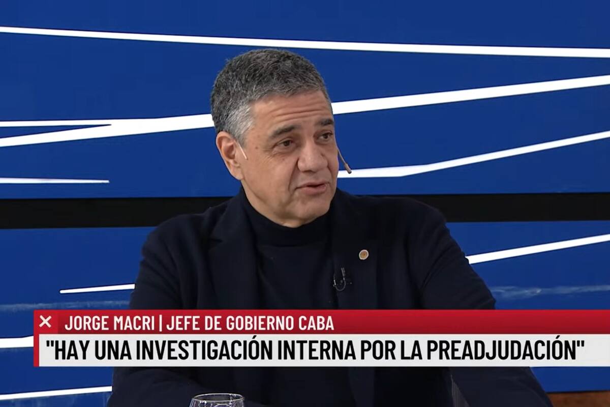 Jorge Macri durante su paso por LN+