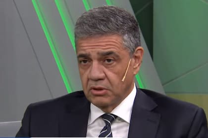 Jorge Macri, durante una entrevista televisiva