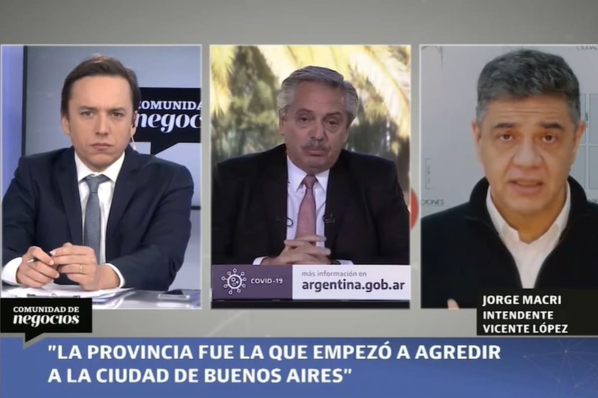 Jorge Macri, en Comunidad de Negocios