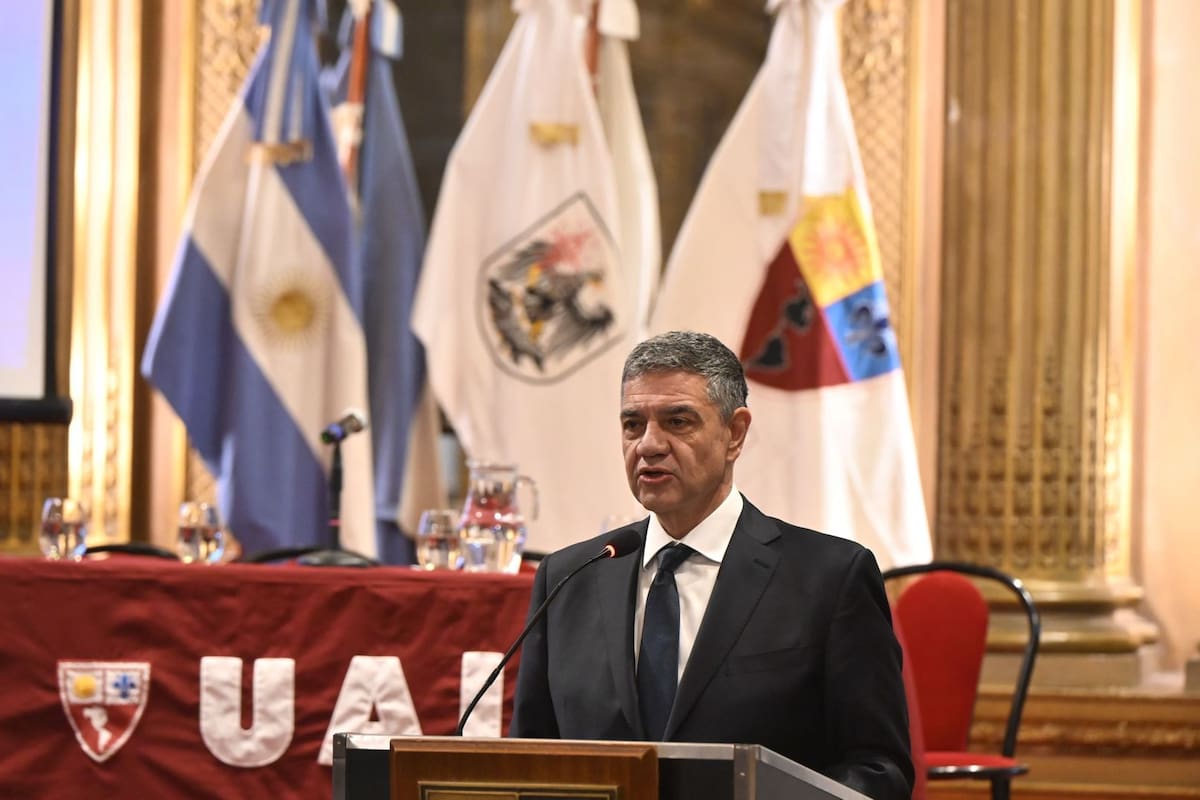 Jorge Macri, en el acto por el Día del Periodista