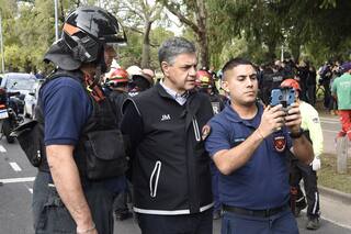 Jorge Macri volvió al lugar del accidente y confirmó que de los 90 heridos quedan internados 14