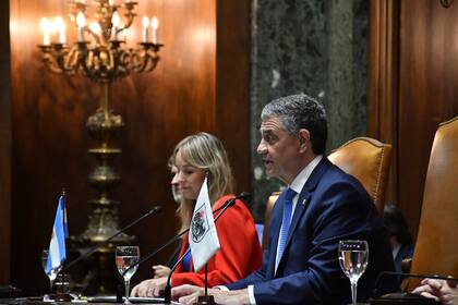 Jorge Macri en la apertura de sesiones ordinarias de la legislatura porteña