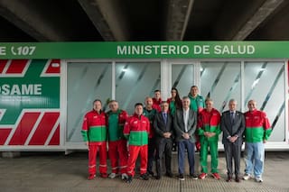 El SAME sumó una nueva base en un cruce clave para reducir los tiempos de respuesta ante emergencias