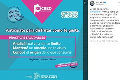 Jorge Macri fue uno de los referentes de Juntos por el Cambio que se quejó por la campaña de la Provincia