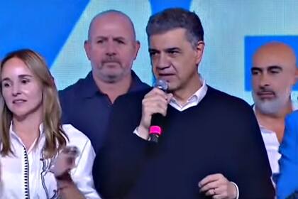 Jorge Macri habla en el bunker y dice que ganaron "probablemente en primera vuelta"