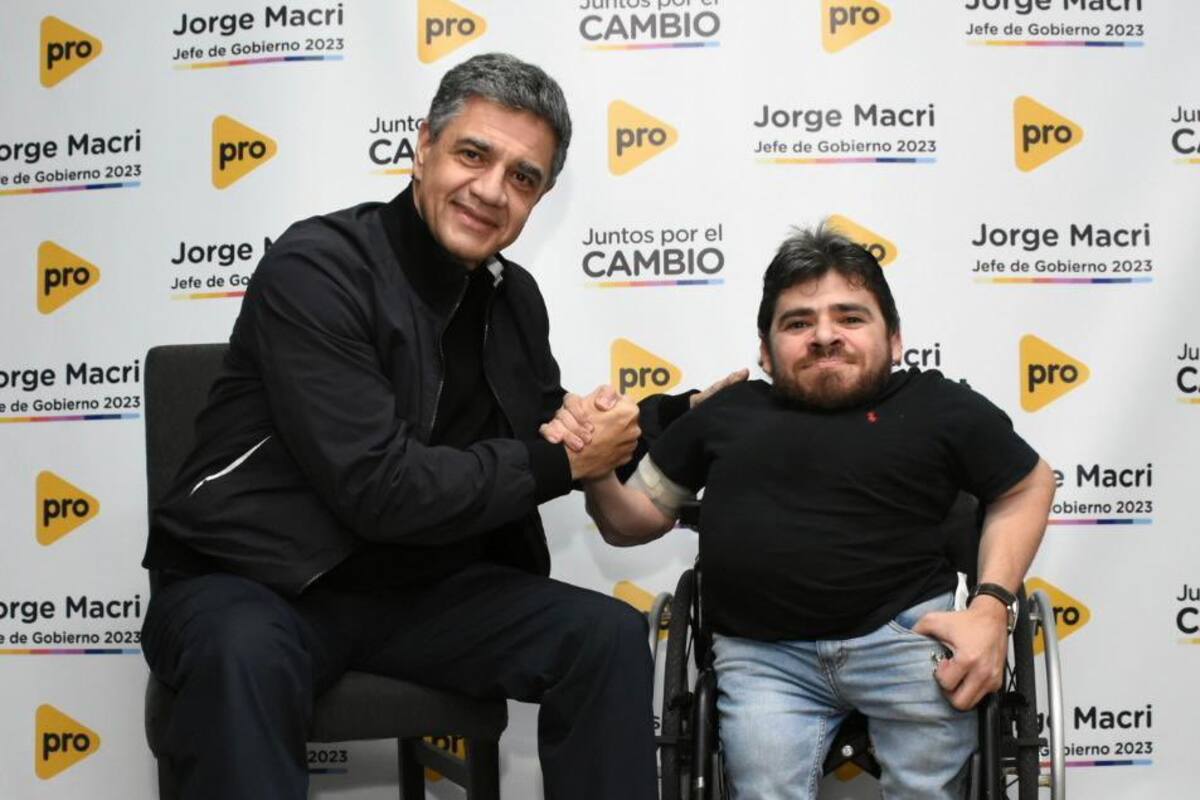 Jorge Macri lleva como primer precandidato a legislador porteño a Franco Rinaldi.