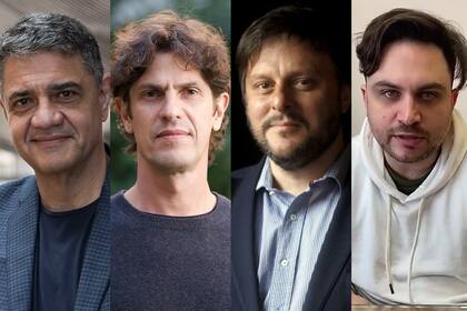 Jorge Macri, Lousteau, Leandro Santoro y Ramiro Marra
