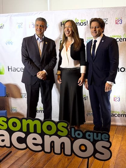 Jorge Macri participó de la cena solidaria de la ONG Hacemos! de María Eugenia Vidal