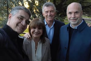 Jorge Macri, Patricia Bullrich, Mauricio Macri y Horacio Rodríguez Larreta
