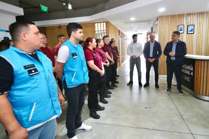 Jorge Macri recorrió comisarías junto a Wolff y Daglio tras la fuga de presos en diciembre pasado