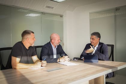 Jorge Macri, Waldo Wolff y Diego Kravetz