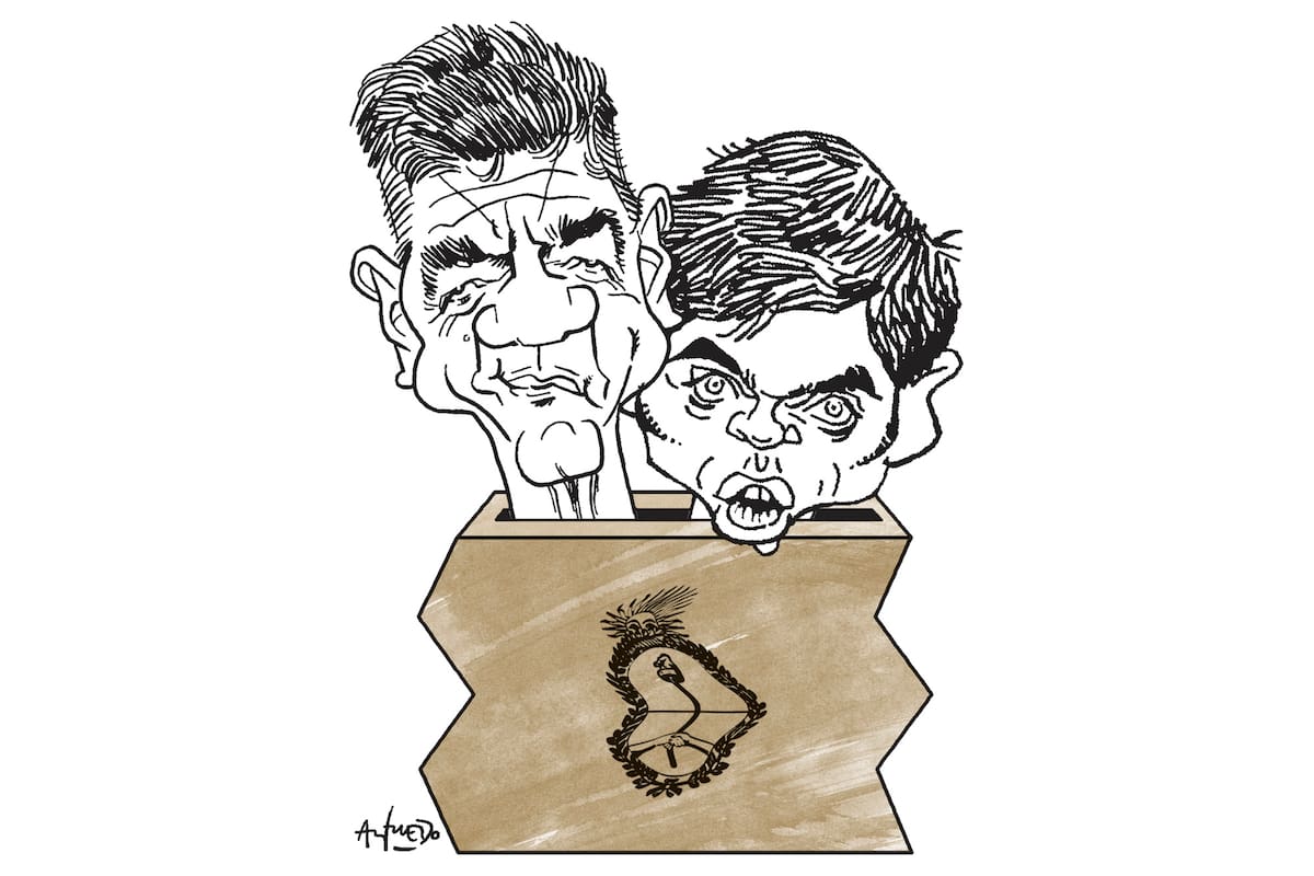 Jorge Macri y Axel Kicillof
