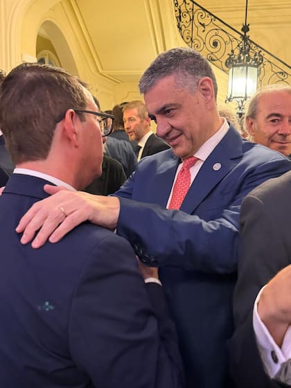 Jorge Macri y Carlos Guberman