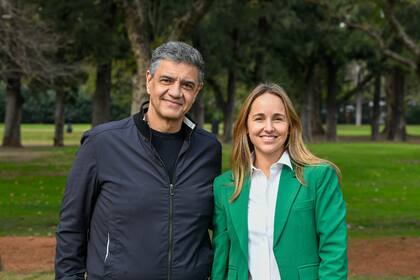 Jorge Macri y Clara Muzzio