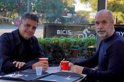 Jorge Macri y Horacio Rodríguez Larreta