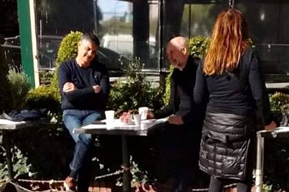 Jorge Macri y Horacio Rodríguez Larreta, en un encuentro cara a cara