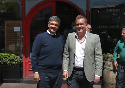 Jorge Macri y Juan Pablo Arenaza