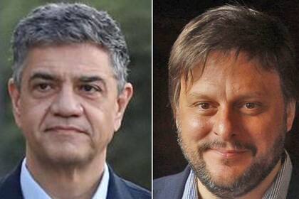 Jorge Macri y Leandro Santoro