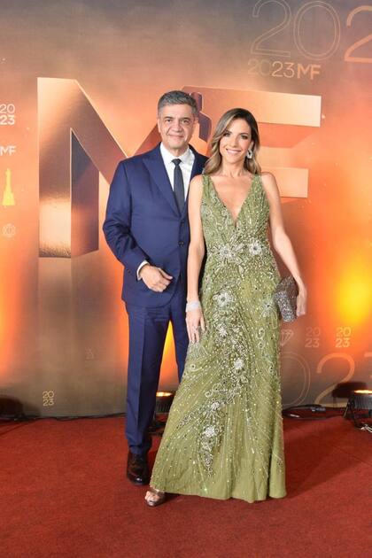 Jorge Macri y María Belén Ludueña: "Nos llevamos muy bien combinando el mundo de la política y del espectáculo”