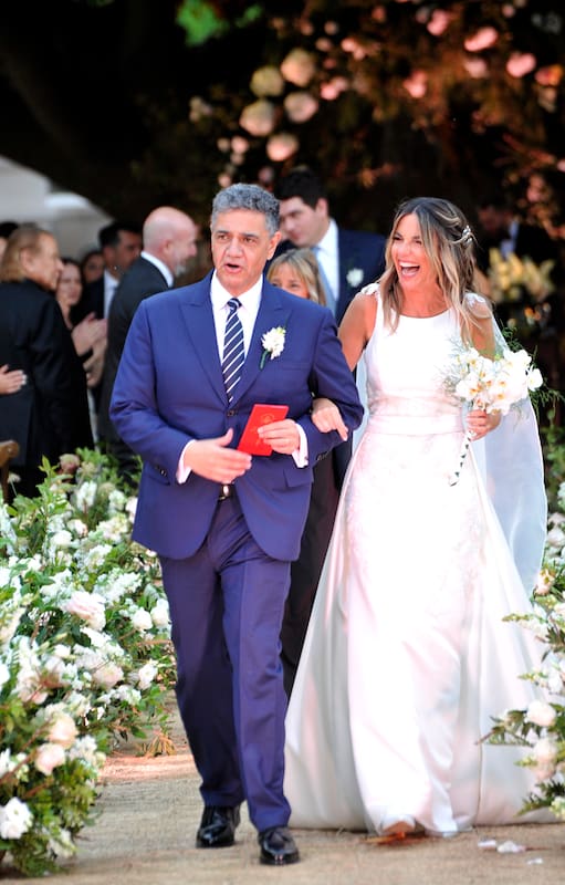 Jorge Macri y María Belén Ludueña, recién casados