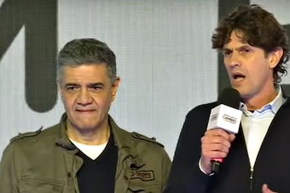 Jorge Macri y Martín Lousteau