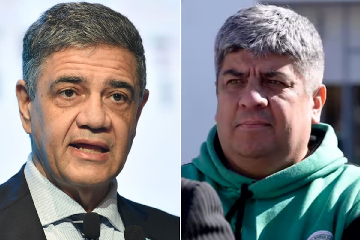 Jorge Macri y Pablo Moyano