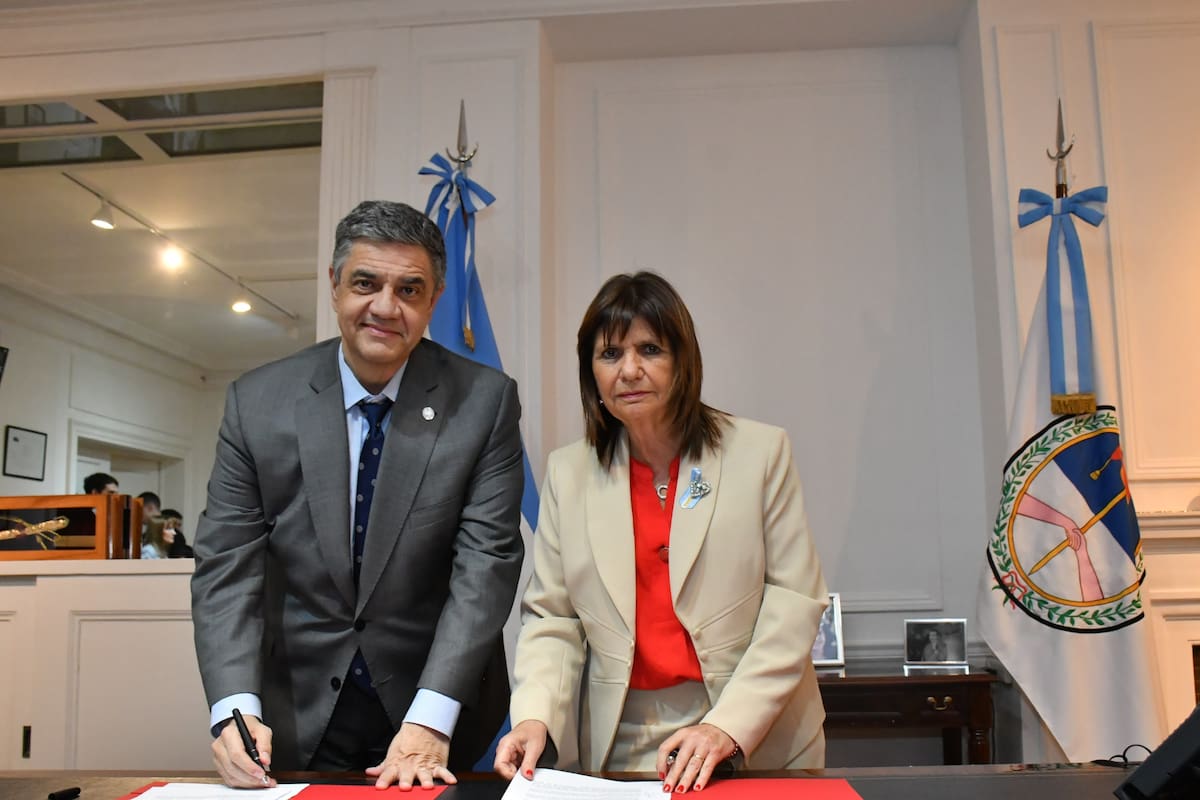 Jorge Macri y Patricia Bullrich firmaron un convenio para iniciar la transferencia de competencias penitenciarias a la ciudad