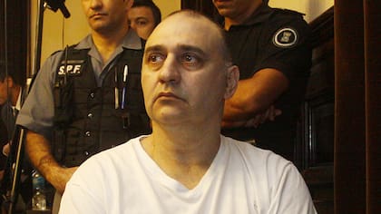 Jorge Mangeri durante el juicio donde fue condenado a prisión perpetua