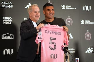 Copropietario del Inter Miami dice que el club siguió las reglas al fichar a Casemiro