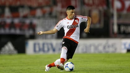 Jorge Moreira, defensor de River