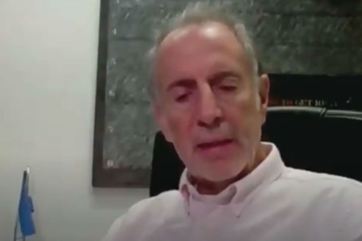 Jorge Neme al participar del Congreso Maizar