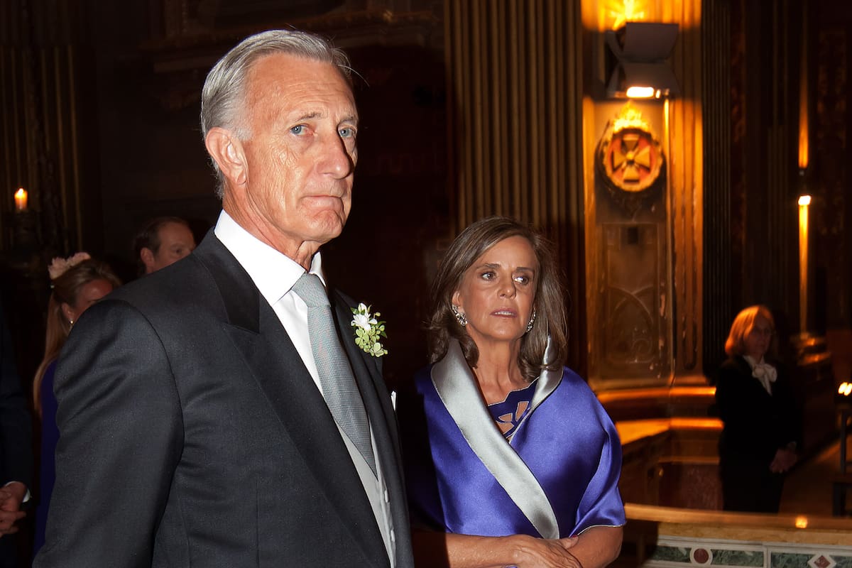 Jorge Neuss y su esposa