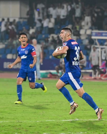 Jorge Pereyra Díaz juega en el fútbol de India desde 2021
