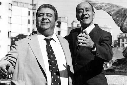 Jorge Porcel y Alberto Olmedo, una de las duplas más festejadas por el público