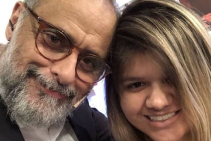 Jorge Rial y Morena Rial, en una imagen de hace unos años; actualmente, ella está en Colombia para acompañar a su papá, que tuvo un grave episodio cardíaco