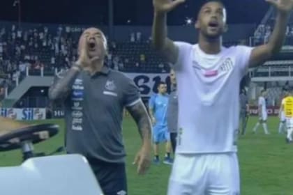 Jorge Sampaoli en Santos