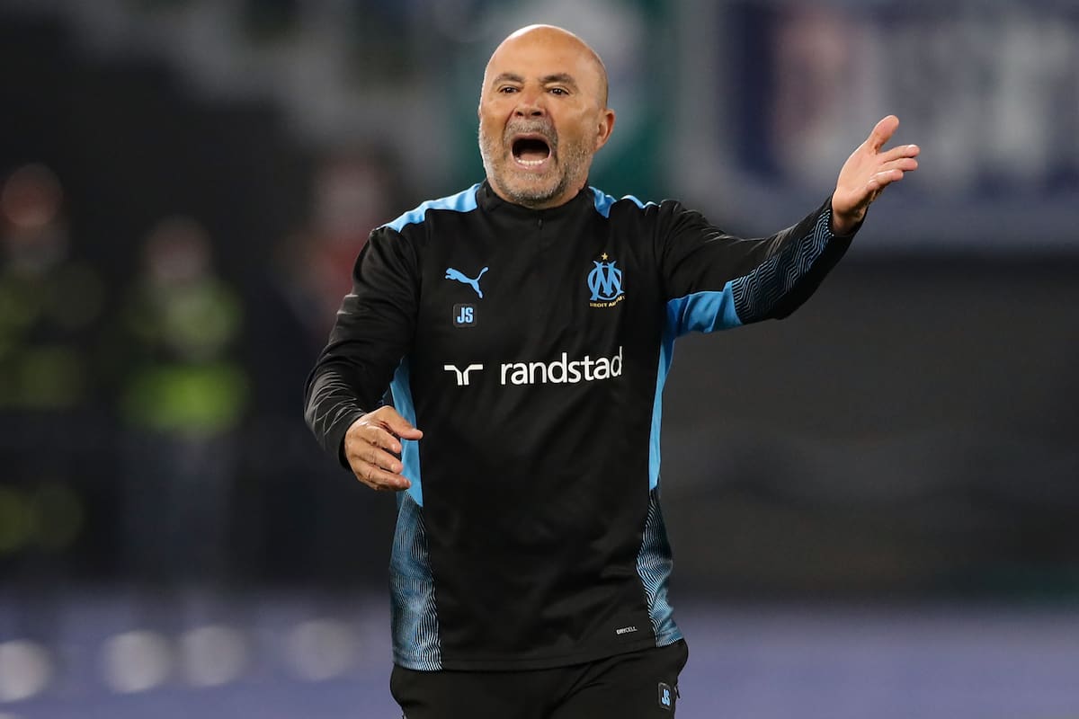 Jorge Sampaoli, en el centro de las críticas por una mala racha que sufre Olympique de Marsella