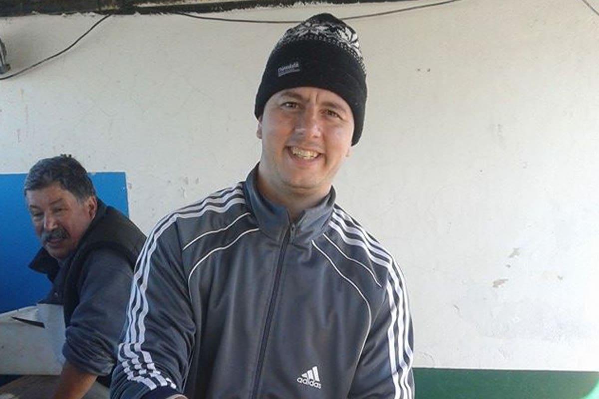 Jorge Santiago Vaudagna, oriundo de Bahía Blanca, se metió al agua y no pudo salir